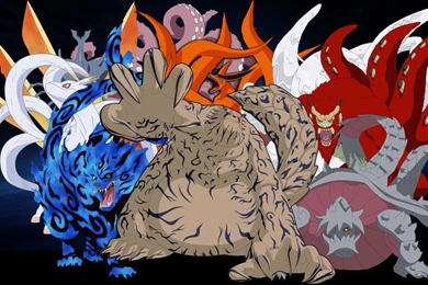 DeviantArt: More Like Naruto 9 Bijuu Wallpapers By DragonballKC