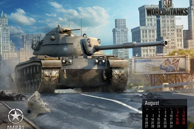 August Wallpapers   With Calendar