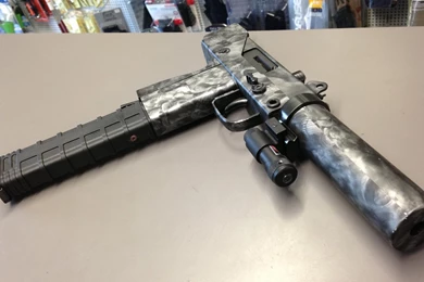 UZI Machine Gun Weapon Military Police Assault Pistol (13 ...