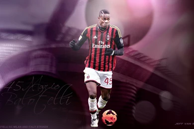 Mario Balotelli AC Milan   Sport Wall.com