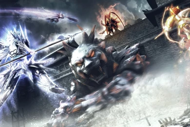 Dynasty Warriors Lu Bu Zhao Yun Wallpapers   (