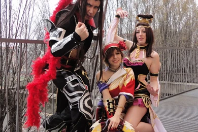 DeviantArt: More Like Diao Chan Lu Bu And Sun Shang Xiang Cosplay ...