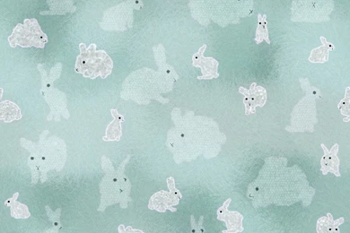 Soft Easter Bunny Seamless Tile Backgrounds Pattern