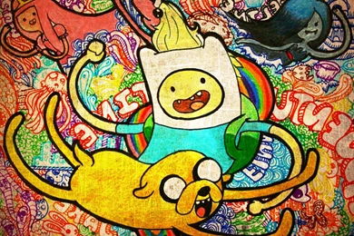 Adventure Time Wallpaper, Graffiti   HD Wallpapers