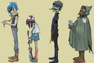 1600x1200 Noodle, Russell, Plastic Beach, Murdock, 2d, Russel ...