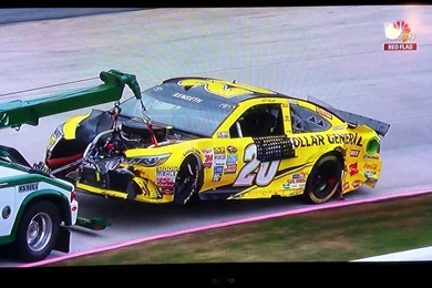 Matt Kenseth Wrecks Joey Logano At Martinsville   YouTube