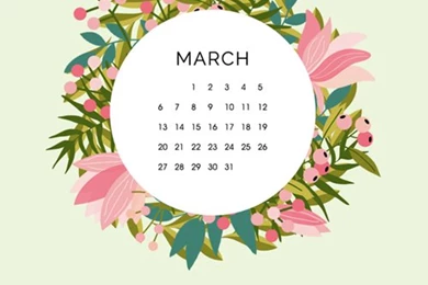 Free March Wallpapers   Designer Blogs