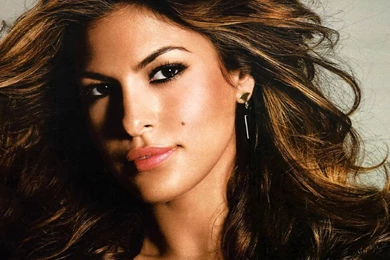 Eva Mendes Hot Hair Style Hd Wallpapers