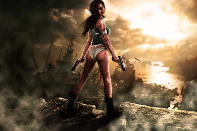 LARA CROFT Action Adventure Tomb Raider Platform Fantasy Girl ...