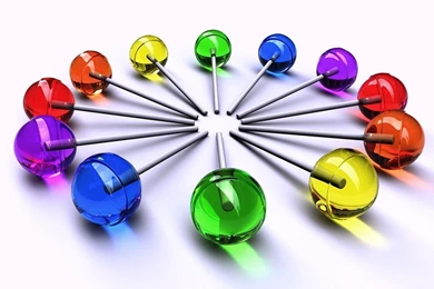 Multi Colored Lollipops Candy Suckers < 3D Art < Gallery < Desktop ...