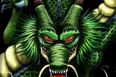 Shenron The Dragon God Of Dragon Ball By The Dreaming Dragon On ...
