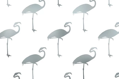 Silver Flamingo Free iPhone Wallpapers   Silver Spiral Studio