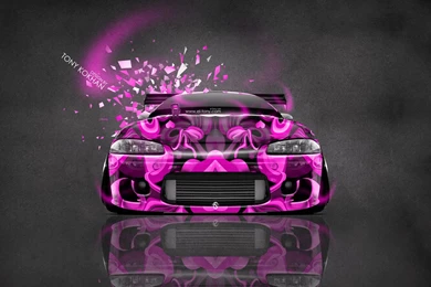 Mitsubishi Eclipse JDM Tuning Front Domo Kun Toy Car 2014 « El Tony