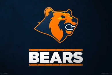 1920x1080 Chicago Bears Nfl Brand Logo Background, Football Art ...