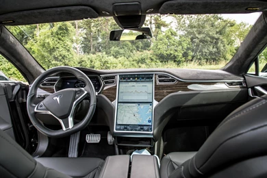 Inside A Tesla Model S Wallpapers For 2880×1800 – WallpapersIQ