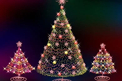 Christmas Wallpaper, Free Wallpapers Downloads: Christmas Tree ...