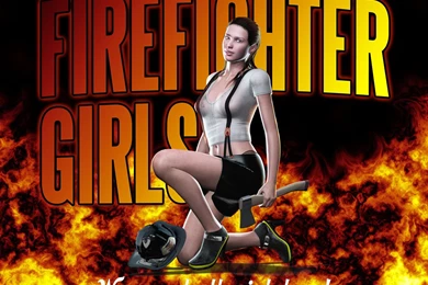 Wallpapers Firefighter Pinup With Resolution 1280x1024
