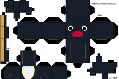 Pingu Cubeecraft By Melopruppo On DeviantArt