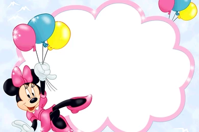 Photo Frames With Minnie Mouse Images And Pictures To Print