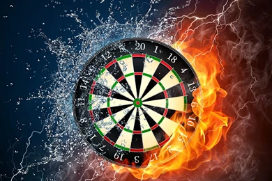 Dartboard Game Creative Wallpapers For Desktop And Mobile