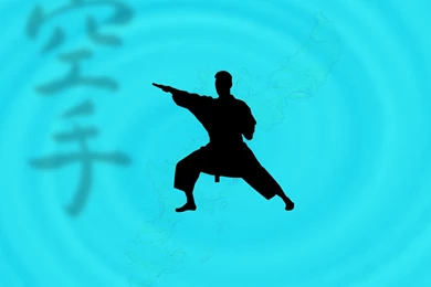 Martial Arts Blue Backgrounds