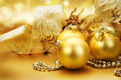 Free Download Golden Christmas Ornaments Wallpapers Full Hd ...