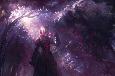 Download Wallpapers 3840x2160 Fate, Zero, Saber, Girl 4K Ultra HD ...