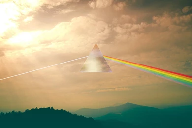 Dark Side Of The Moon Inspired Wallpapers [OC] [1920x1080] : Pinkfloyd