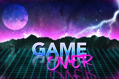 80s Retro Game Over Wallpapers By Leepiin On DeviantArt