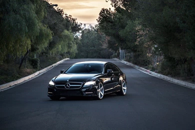 8 Mercedes Benz CLS550 Black Car Tuning HD Wallpapers 808 ...