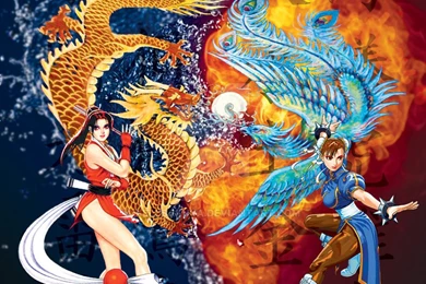 Chun Li And Mai Shiranui By Xellsakuya On DeviantArt