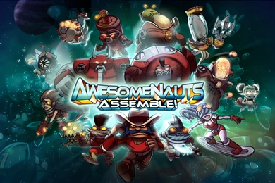 AWESOMENAUTS ASSEMBLE Action Strategy Platform 2D MOBA Online Mmo ...