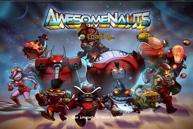 Image   AWESOMENAUTS!!!.png   Awesomenauts Wiki   Wikia