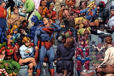 1920x1080 Dc Comics, Comic, Justice Society Of America, Super ...