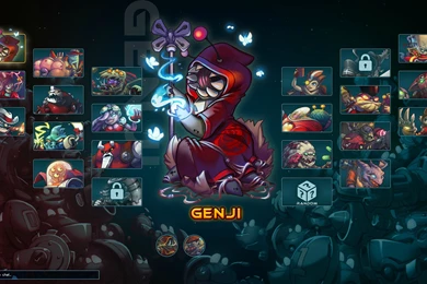 New Character Selection (concept) : Awesomenauts