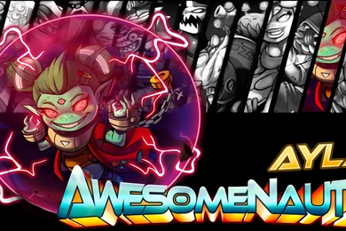 Awesomenauts   Ayla Gameplay   YouTube