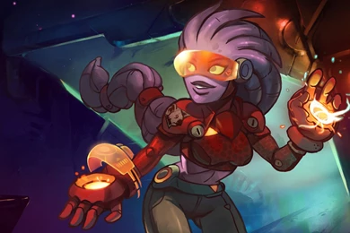 Cyber Coco   Awesomenauts Wallpapers (38998582)   Fanpop