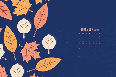 November Desktop Calendar — Crafthubs