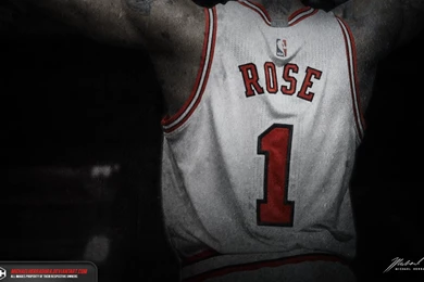 DeviantArt: More Like Derrick Rose Jersey Wallpapers By ...