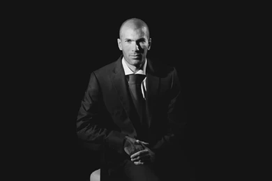 Zinedine Zidane Zidane Zizou Football Backgrounds Black Men Suit HD ...