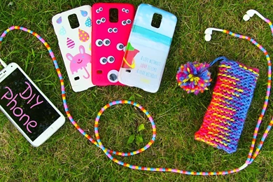 DIY 10 Easy Phone Projects. DIY Phone (Case, Pouch & More)   YouTube