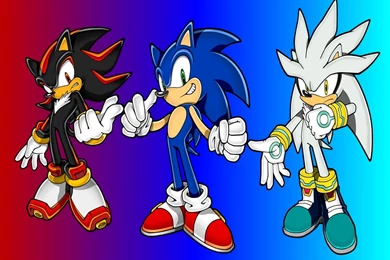 Sonic, Shadow And Silver New Wallpaper. By 9029561 On DeviantArt