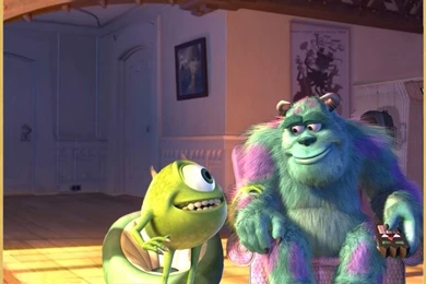 Wallpapers Monsters Inc Mounstrous Friends 1366x768