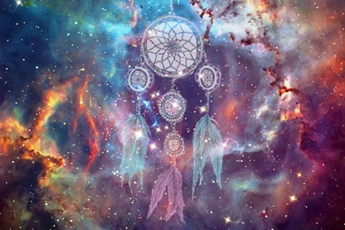Dream Catcher Galaxy Backgrounds Together With And Dream Catcher ...