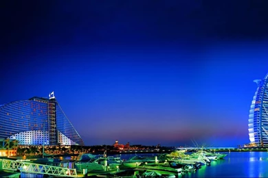 Dubai City Night Desktop Wallpapers Picture 1366x768 Hd Wallpapers ...