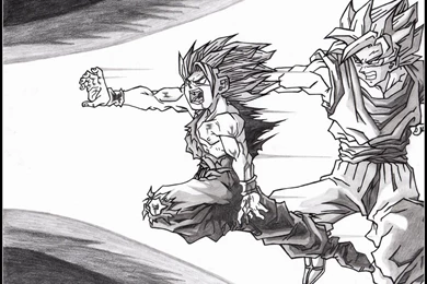 Father And Son Kamehameha By GerryPro On DeviantArt