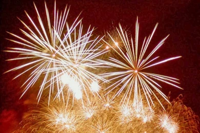 Majestic Firework For New Year Celebration; Holly Wallpapers ...