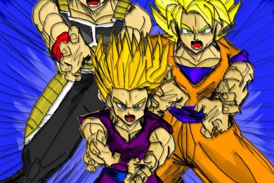 Grandpa Father Son Kamehameha By Dskemmanuel On DeviantArt