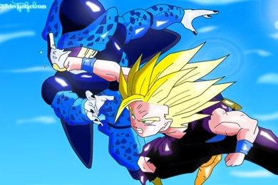 Father Son Kamehameha Colored By JamalC157 On DeviantArt