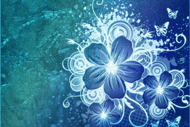 12 Model Wallpapers Blue